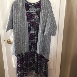 Lularoe Carly L NWT and Lindsay S NWOT. CUTE